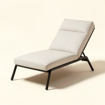 Square Arm Chaise Lounge (synthetic illustration; no displayed measurements)