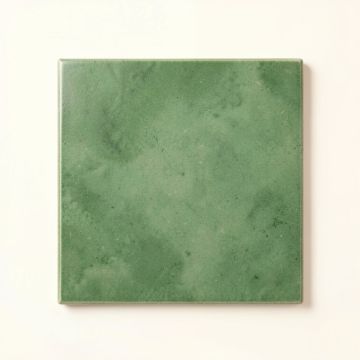 Oak Bridge Uninstalled Square Decorative Tile - Green (synthetic illustration; no displayed measurements)