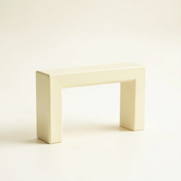 Fern Bridge Cabinet Handle Without Packaging - Cream (synthetic illustration; no displayed measurements)