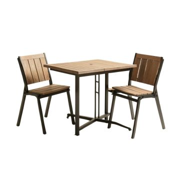 Vandermark Outdoor 3 Piece Bistro Set