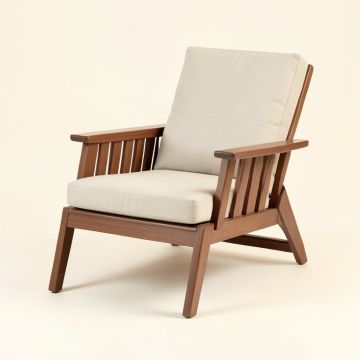 Lovejoy 2 Piece Furniture Patio Chair With Cushion Set (synthetic illustration; no displayed measurements)