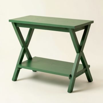 Bay Dell Side Table - Green (synthetic illustration; no displayed measurements)