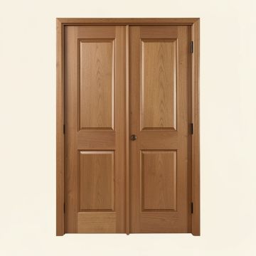 Paneled Manufactured Wood Primed Left Hand Molded Birkdale Double Prehung French Doors (synthetic illustration; no displayed measurements)