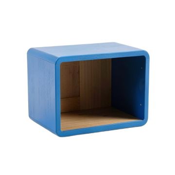 Spruce Bend Low Toy Storage Unit - Blue (synthetic illustration; no displayed measurements)