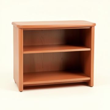 Harbor Bridge Low Bookcase - Terracotta (synthetic illustration; no displayed measurements)