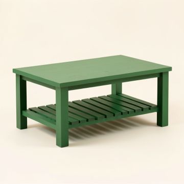 Reed Bridge Coffee Table - Green (synthetic illustration; no displayed measurements)