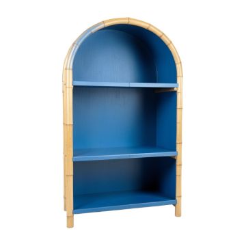 Hazel Dell Freestanding Bookcase - Blue