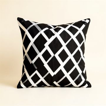 Chelsea Geometric 17 '' Throw Pillow (synthetic illustration; no displayed measurements)