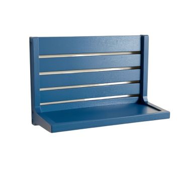Flint Edge Wall-Mounted Entryway Organizer Shelf - Blue