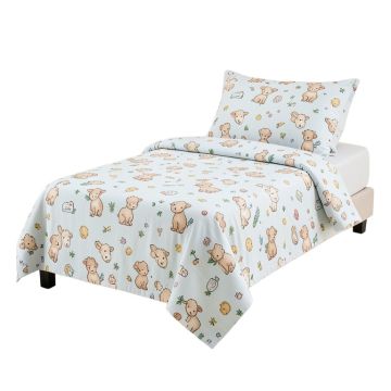 Sleepy Sheep Four-Piece Nursery Decor Set