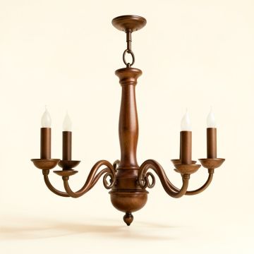 Alyse Royal 6 - Light Candle Style Classic / Traditional Chandelier (synthetic illustration; no displayed measurements)