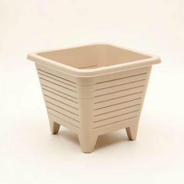 Holly Bend Empty Raised Planter - Beige (synthetic illustration; no displayed measurements)