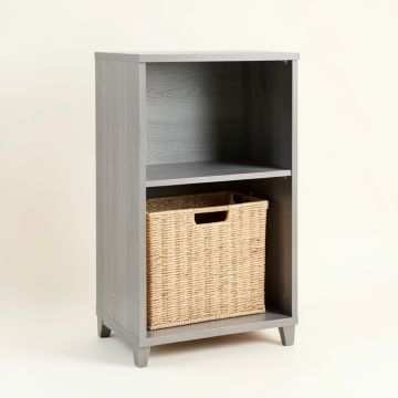 Reed Canyon Freestanding Pull-Out Hamper Cabinet - Gray (synthetic illustration; no displayed measurements)