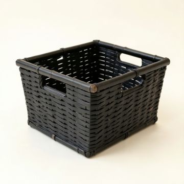 Meadow Bluff Empty Storage Basket - Black (synthetic illustration; no displayed measurements)