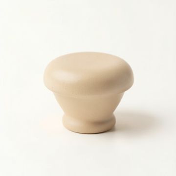 Clay Branch Cabinet Knob Without Packaging - Beige (synthetic illustration; no displayed measurements)