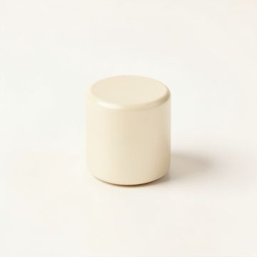 River Bend Cabinet Knob Without Packaging - Ivory (synthetic illustration; no displayed measurements)