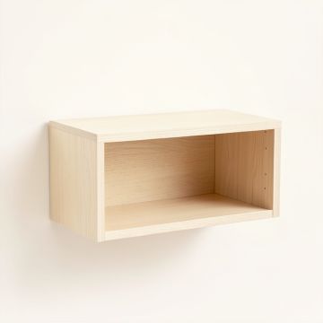 Aspen Bluff Wall-Mounted Shelf - Ivory (synthetic illustration; no displayed measurements)