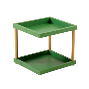 Cedar Arc Empty Coffee-Station Organizer