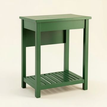 Cedar Crossing Freestanding Laundry Folding Counter - Green (synthetic illustration; no displayed measurements)