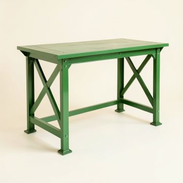 Summit Canyon Empty Workshop Workbench - Green (synthetic illustration; no displayed measurements)