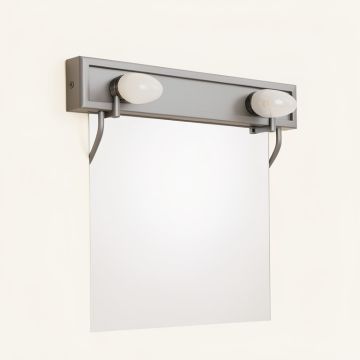 Jeterson 2-Light Dimmable Iron Vanity Light (synthetic illustration; no displayed measurements)