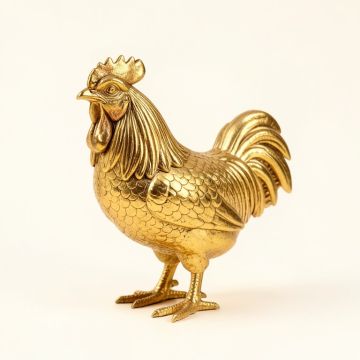 Delao Rooster Figurine (synthetic illustration; no displayed measurements)