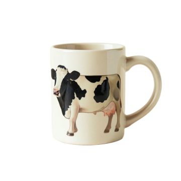 Coalville Funny Cow And Milk Jugs Abstract Art Coffee Mug