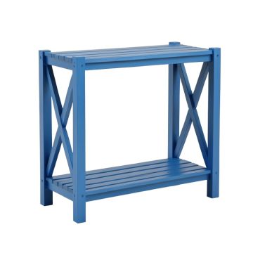 Moss Branch Empty Seed-Starting Shelving Unit Without Lights - Blue