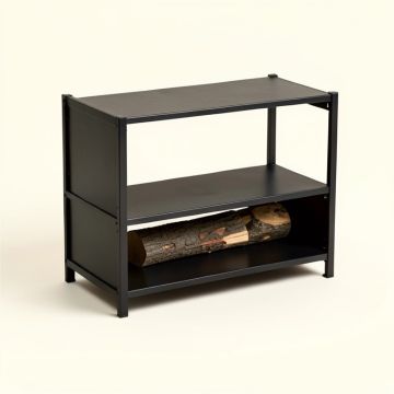 Beebe Firewood Log Rack (synthetic illustration; no displayed measurements)