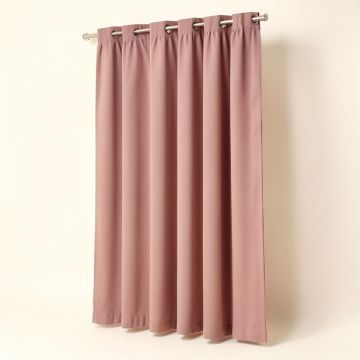 Adrieanna Casual Solid Semi-Sheer Grommet Single Curtain Panel (synthetic illustration; no displayed measurements)