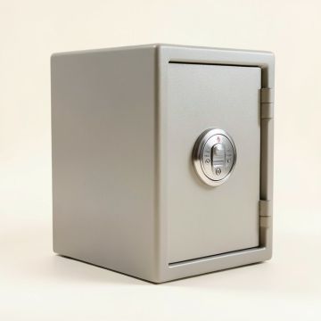 Biometric Lock Safe (synthetic illustration; no displayed measurements)