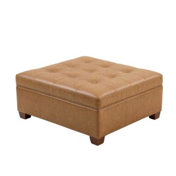 Luper 41.75 '' Wide Tufted Rectangle Storage Ottoman