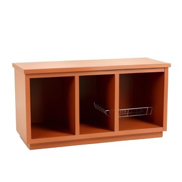 Briar Branch Empty Countertop Canister Rack - Terracotta