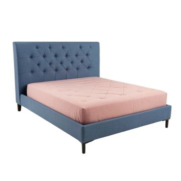 Her Majesty Tufted Upholstered Low Profile Platform Bed (synthetic illustration; no displayed measurements)