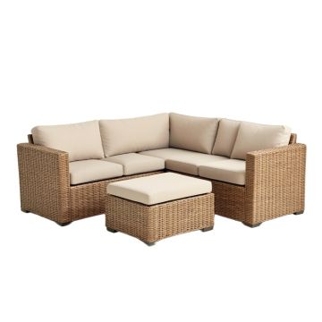 Aided Patio Sectional With Cushions