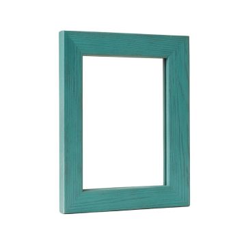 Sherita Wood Windowpane Clip Wall Picture Frame