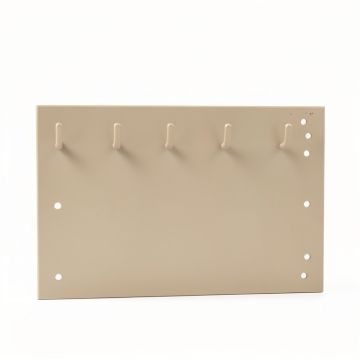 Brook Dale Empty Wall-Mounted Tool Organizer Panel - Beige (synthetic illustration; no displayed measurements)
