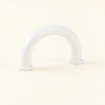 Juniper Bridge Cabinet Handle Without Packaging - White (synthetic illustration; no displayed measurements)