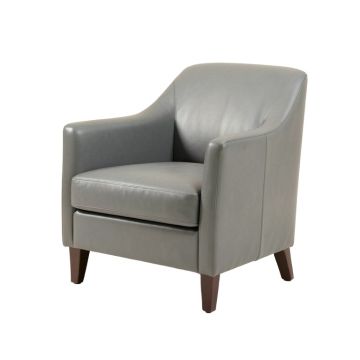 Alsiddiqa Upholstered Parsons Chair In Gray