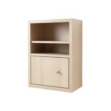Cedar Canyon Wall-Mounted Entry Cabinet - Beige