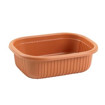 Reed Brook Empty Under-Desk Cable Tray - Terracotta