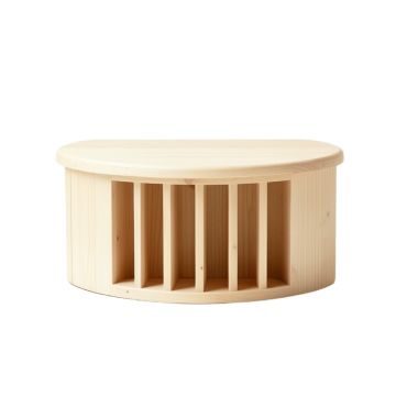 Dune Dale Shoe Storage Bench - Ivory