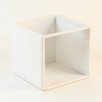Hill Brook Empty Furniture-Style Litter Enclosure - White (synthetic illustration; no displayed measurements)