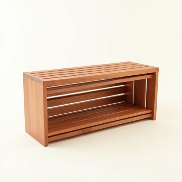 Olive Crossing Shoe Storage Bench - Terracotta (synthetic illustration; no displayed measurements)