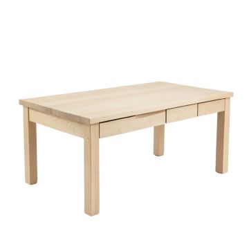 Pine Crossing Empty Workshop Workbench - Beige