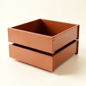 Glen Crest Under-Desk Drawer Unit - Terracotta (synthetic illustration; no displayed measurements)
