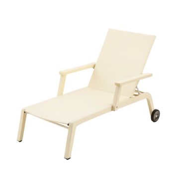 Dune Branch Outdoor Lounge Chair - Cream