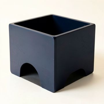 Briar Bridge Empty Furniture-Style Litter Enclosure - Navy (synthetic illustration; no displayed measurements)