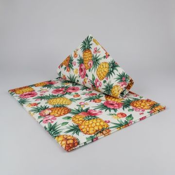 Pineapple Upholstery Fabric Cut (synthetic illustration; no displayed measurements)