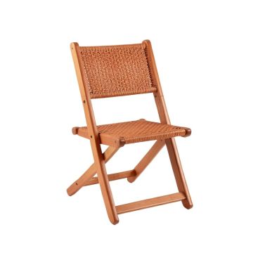 Birch Canyon Folding Outdoor Chair - Terracotta